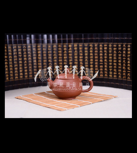 花瓣紋茶具（仰韶紅泥、麥飯石）